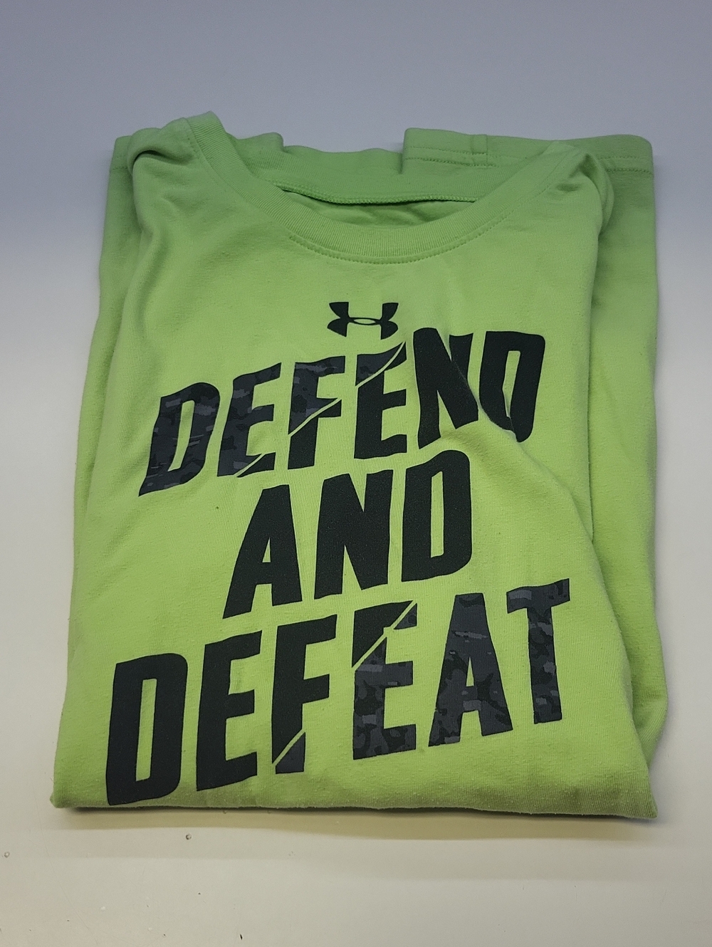 *Under Armour Youth Lime Green Graphic Tee